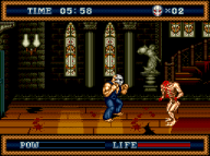 splatterhouse 3 on megadrive